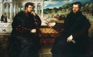 Dwóch szachistów, ok. 1545.