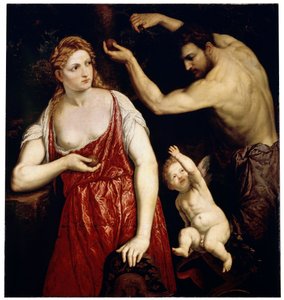 Wenus i Mars z Kupidynem, 1550s