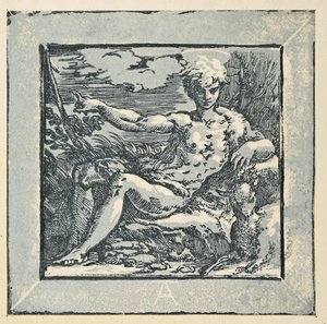 Św. Jan Chrzciciel na pustyni autorstwa Parmigianino