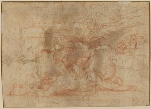 Jael i Cisera? [w stronę] autorstwa Parmigianino