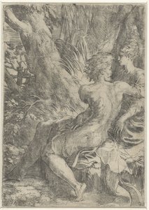 Para zakochanych autorstwa Parmigianino