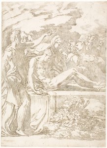 Złożenie do grobu autorstwa Parmigianino
