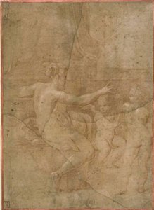 Wenus z Kupidynem i Putto autorstwa Parmigianino