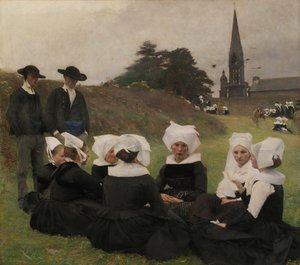 Bretonki w Pardon, 1887.