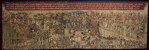 Gobeliny Pastrana, produkcja Tournai, prawdopodobnie z warsztatu Passchiera Greniera, ok. 1471-1475 (gobelin)