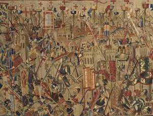 Gobeliny Pastrana, produkcja Tournai, prawdopodobnie z warsztatu Passchiera Greniera, ok. 1471-1475 (gobelin)