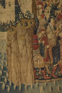 Gobeliny Pastrana, produkcja Tournai, prawdopodobnie z warsztatu Passchiera Greniera, ok. 1471-1475 (gobelin)