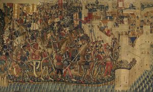 Gobeliny Pastrana, produkcja Tournai, prawdopodobnie z warsztatu Passchiera Greniera, ok. 1471-1475 (gobelin)