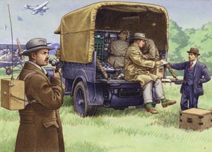 Początki nadawania poza BBC (gwasz na papierze)