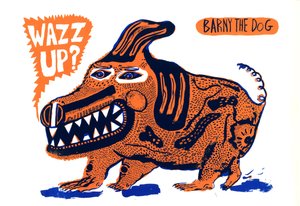 Wazz up, 2014 (sitodruk)