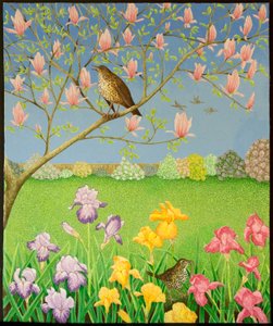 Something to Sing About, 2011 (akryl na perkalu)
