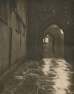 Brama do Trybunału Opatów w Opactwie Westminsterskim, ok. 1935.
