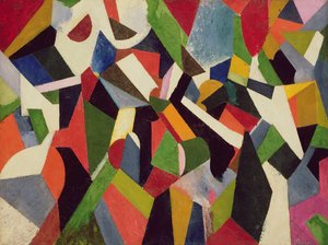 Kompozycja II, ok. 1916 autorstwa Patrick Henry Bruce
