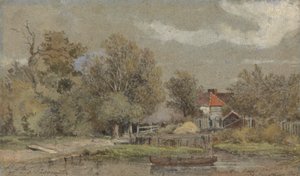 Battersea Fields, namalowane dla Charlesa Matthewsa, Esq. autorstwa Patrick Nasmyth