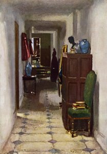 Dom Sir Lewisa Malleta, Ebury Street (kolor lito) autorstwa Patrick William Adam