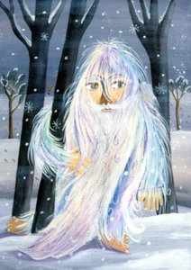 Yeti - ilustracja autorstwa Patrizia La Porta, 2000 r.