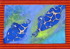 Znak zodiaku: ryby. autorstwa Patrizia La Porta