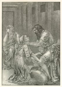 Ilustracja do Odysei Homera (litografia)