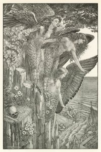 Ilustracja do Odysei Homera (litografia)