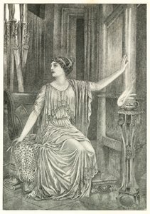 Ilustracja do Odysei Homera (litografia)