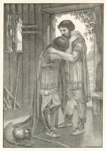 Ilustracja do Odysei Homera (litografia)