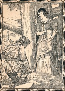 Margaret i złodziej, 1902 autorstwa Patten Wilson