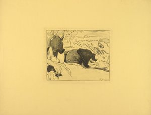 Praczki autorstwa Paul Gauguin