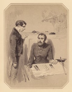 Gavarni w Londynie: Zagraniczni dżentelmeni w Londynie (litografia)