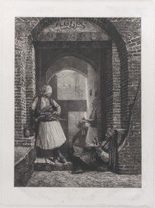 Wartownia Arnautów w Kairze, 1868., 1868.