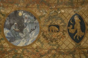 Miesiące kalendarza rewolucyjnego: Nivôse, między 1909 a 1910 rokiem (fresk)