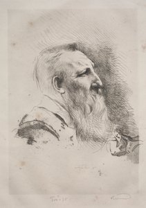 Auguste Rodin autorstwa Paul Albert Besnard