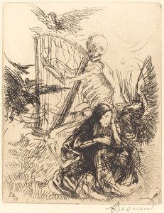 Muzyk Muzyk, 1900. autorstwa Paul Albert Besnard