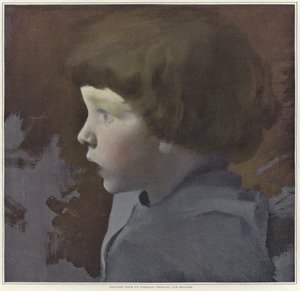 Szkic do portretu dziecka autorstwa Paul Albert Besnard