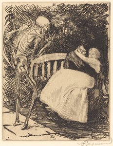 Ostrzeżenie Ostrzeżenie, 1900. autorstwa Paul Albert Besnard