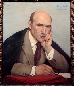 Portret francuskiego pisarza Andre Gide