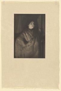 Portret Rose Cohen w hiszpańskim szalu / Rose Cohen, hiszpański szal autorstwa Paul B. Haviland