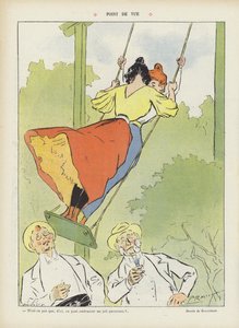 Ilustracja do Le Rire autorstwa Paul Balluriau