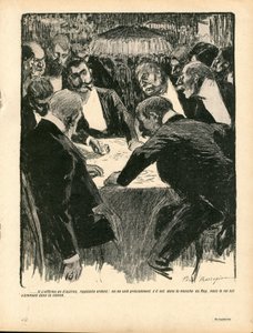 Talerz masła w kolorze satyrycznym autorstwa Paul Balluriau