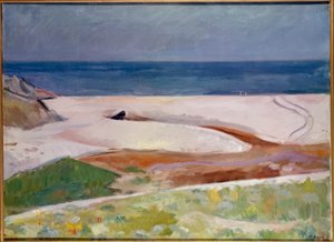 Krajobraz bretoński autorstwa Paul Basilius Barth