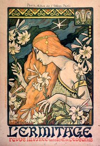 Ermitaż, magazyn ilustrowany, plakat, 1897.