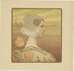 Portret Wilhelminy, królowej Holandii