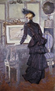 Daisy, Princess of Pless w pracowni artysty, 1907 autorstwa Paul Cesar Helleu