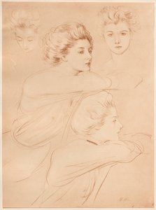 Paryski, 1898. autorstwa Paul Cesar Helleu