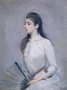 Portret Marie Jeanne Gouzien, 18889 (pastel na papierze)