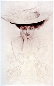 Portret hrabiny Noailles autorstwa Paul Cesar Helleu