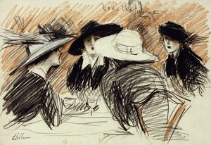 Vos Chapeux: Panie w hotelu Ritz, Nowy Jork, 1913