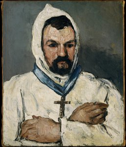Antoine Dominique Sauveur Aubert, urodzony w 1817 roku, wuj artysty, jako mnich autorstwa Paul Cézanne
