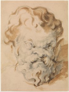 Szef Silenusa autorstwa Paul Cézanne