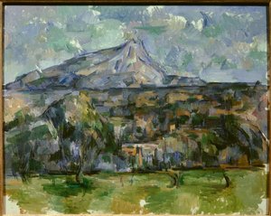 Święta Góra Zwycięstwa. Obraz Paula Cezanne
