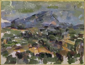 Góra Sainte-Victoire autorstwa Paul Cézanne